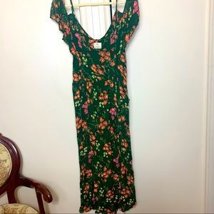 Urban Outfitters “Pins and Needles” floral maxi dress